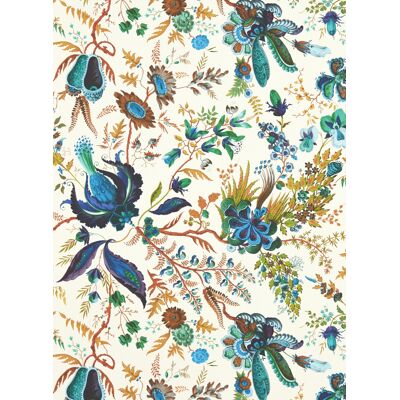 Harlequin Tapete Wonderland Floral - Lapis/ Emerald/ Carnelian Harlequin Tapete Wonderland Floral - Lapis/ Emerald/ Carnelian