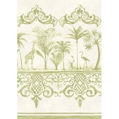 Bordüre Rousseau von Cole & Son - Olive Bordüre Rousseau von Cole & Son - Olive