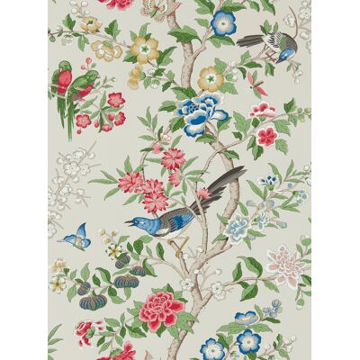 Sanderson Tapete Chinoiserie Hall - Linen/ Chintz Sanderson Tapete Chinoiserie Hall - Linen/ Chintz