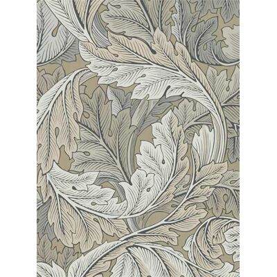 Tapete Acanthus von Morris & Co. - Manilla/ Stone Tapete Acanthus von Morris & Co. - Manilla/ Stone