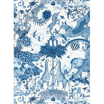 Clarke & Clarke Tapete Paradise Lost - Ink Clarke & Clarke Tapete Paradise Lost - Ink