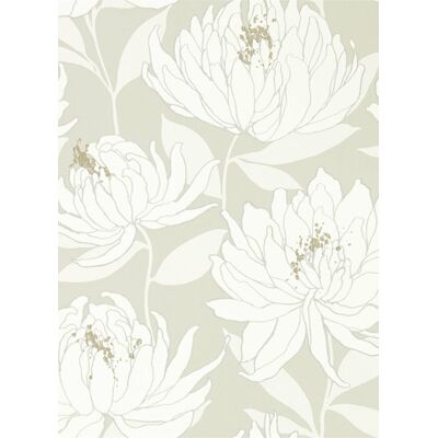 Chrysanthemen Tapete Sebal von Harlequin - Earth/ Silver Chrysanthemen Tapete Sebal von Harlequin - Earth/ Silver