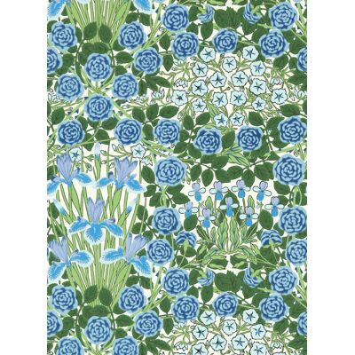 Morris & Co Tapete Campanula - Peacock/ Opal Morris & Co Tapete Campanula - Peacock/ Opal