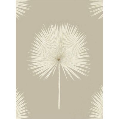 Palmen Tapete Fan Palm von Sanderson - Linen/ Gilver Palmen Tapete Fan Palm von Sanderson - Linen/ Gilver