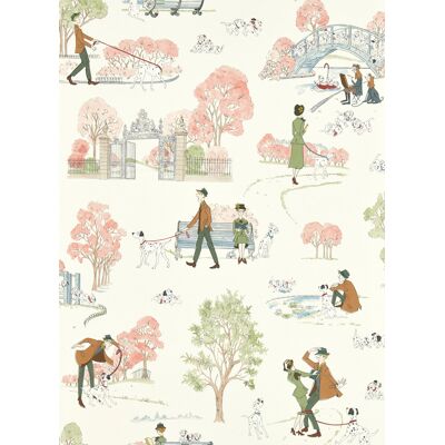 Sanderson Tapete 101 Dalmatians - Candy Floss Sanderson Tapete 101 Dalmatians - Candy Floss