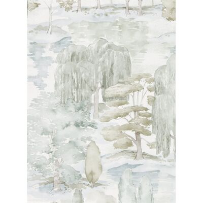 Baumtapete Waterperry von Sanderson - Willow/ Olive Baumtapete Waterperry von Sanderson - Willow/ Olive