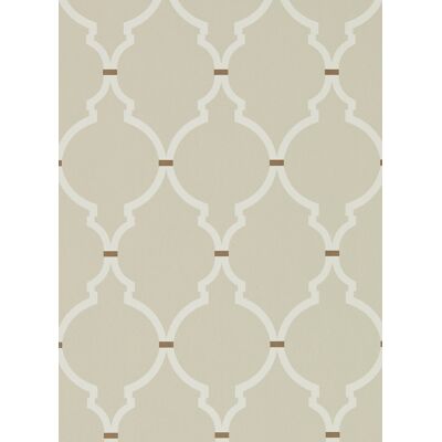 Sanderson Empire Trellis Wallpaper - Geometrisch, Metallisch, Klassisch - Tapete Sanderson Empire Trellis Wallpaper - Geometrisch, Metallisch, Klassisch - Tapete