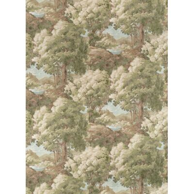 Thibaut Tapete Woodland Clearing - Green Thibaut Tapete Woodland Clearing - Green