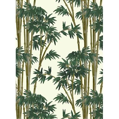 Wandbild Bambusa von House of Hackney - Antique White Wandbild Bambusa von House of Hackney - Antique White