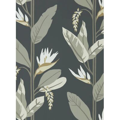 Harlequin Tapete Llenya - Jet/ Stone/ Gold Harlequin Tapete Llenya - Jet/ Stone/ Gold