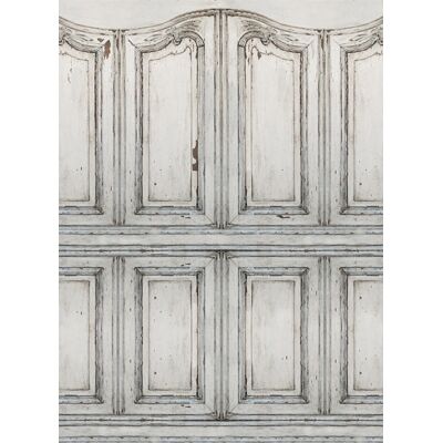Tapete Parisian Panels von Rebel Walls - All White Tapete Parisian Panels von Rebel Walls - All White