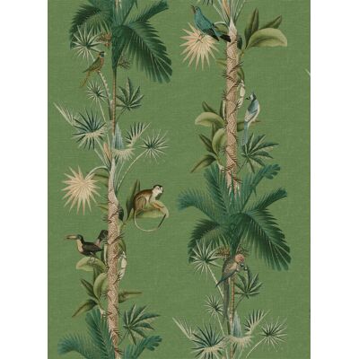 Rebel Walls Tapete Monkey Island - Tropical Rebel Walls Tapete Monkey Island - Tropical