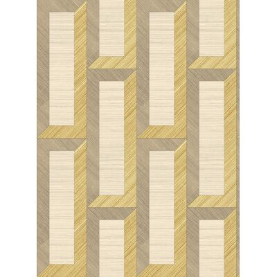 Arte International Tapete Biseau - Gold Beige Arte International Tapete Biseau - Gold Beige