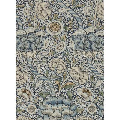 Morris & Co. Wandle Tapete - Blau/Stein - Tapete Morris & Co. Wandle Tapete - Blau/Stein - Tapete