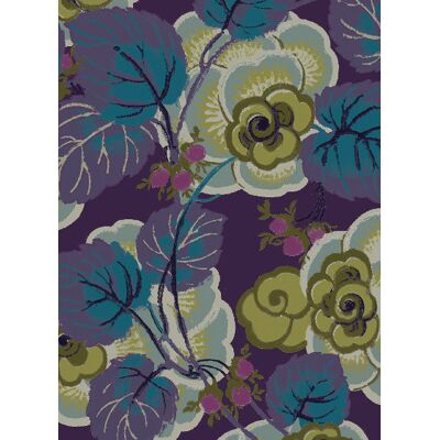 Rosen Tapete Suzanne von Isidore Leroy - Violet Rosen Tapete Suzanne von Isidore Leroy - Violet