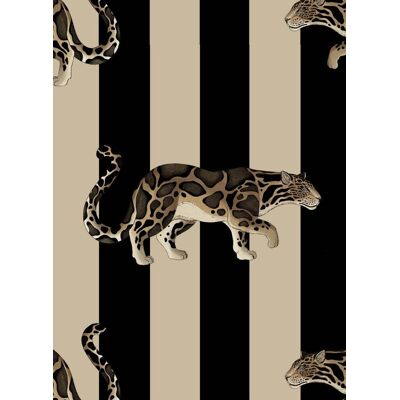 House of Hackney Tapete Prowl - Clay & Black House of Hackney Tapete Prowl - Clay & Black