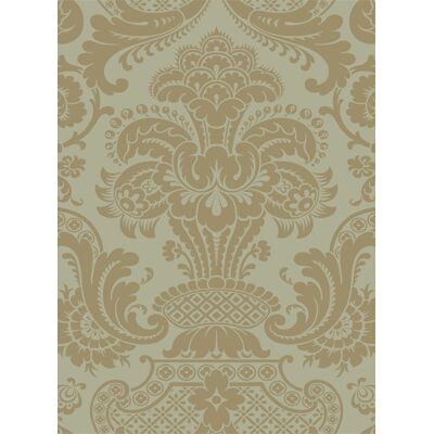 Cole & Son - Carmen - Damast - Alt-Olivgrün - Tapete Cole & Son - Carmen - Damast - Alt-Olivgrün - Tapete