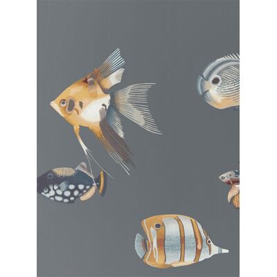 Harlequin Kamanu Tapete - Zierfische - Vintage-Optik Harlequin Kamanu Tapete - Zierfische - Vintage-Optik