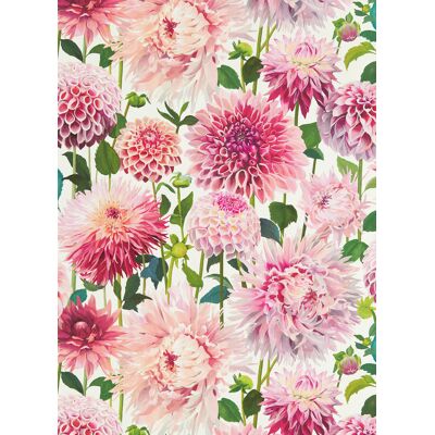 Harlequin Tapete Dahlia - Blossom/ Emerald/ New Beginnings Harlequin Tapete Dahlia - Blossom/ Emerald/ New Beginnings