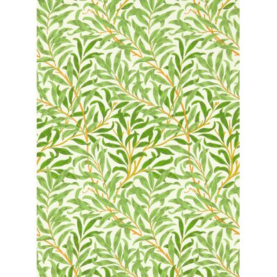 Morris & Co Tapete Willow Bough - Leaf Green Morris & Co Tapete Willow Bough - Leaf Green