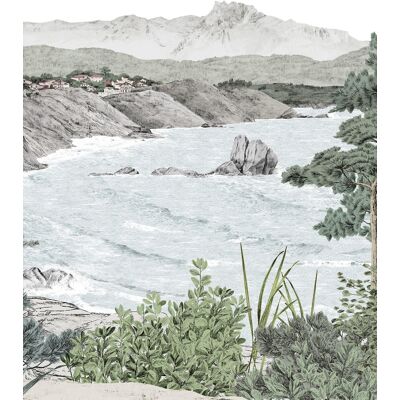Isidore Leroy Tapete Euskadi - Naturel Panel C Isidore Leroy Tapete Euskadi - Naturel Panel C