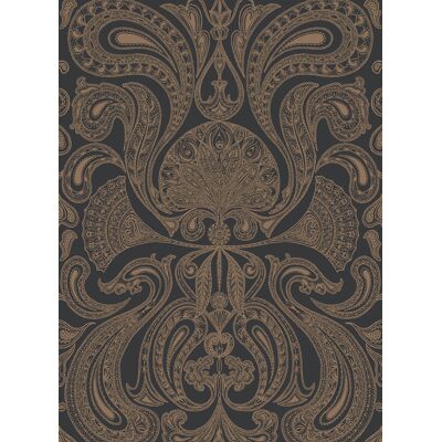 Cole & Son Tapete Malabar - Bronze on Black Cole & Son Tapete Malabar - Bronze on Black
