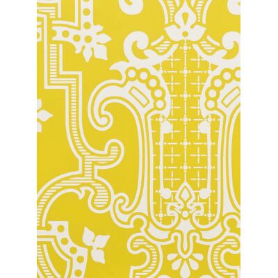 Klassische Tapete Theodore von Isidore Leroy - Jaune Klassische Tapete Theodore von Isidore Leroy - Jaune