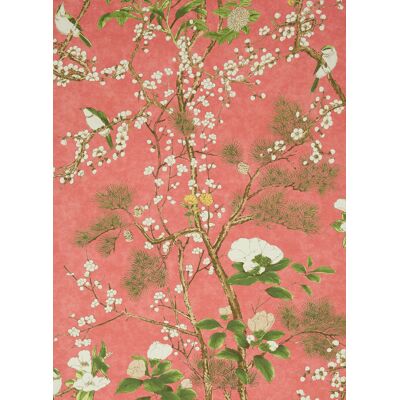 Thibaut Tapete Katsura - Coral Thibaut Tapete Katsura - Coral
