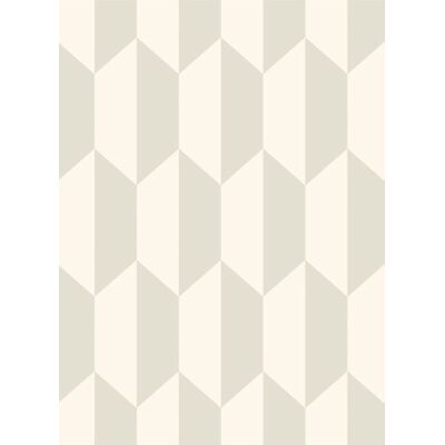 Tapete Tile von Cole & Son - White & Stone Tapete Tile von Cole & Son - White & Stone