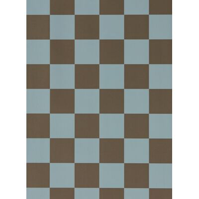 Harlequin Tapete Blenets Check - Atlantic/ Chocolate Harlequin Tapete Blenets Check - Atlantic/ Chocolate