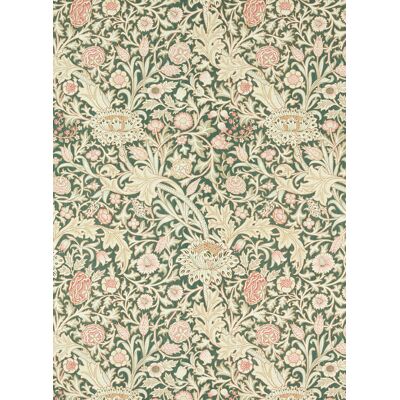 Morris & Co. Trent Tapete - Blumentapete - Teal Morris & Co. Trent Tapete - Blumentapete - Teal