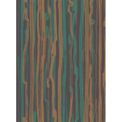 Designtapete Strand von Cole & Son - Emerald & Gold Designtapete Strand von Cole & Son - Emerald & Gold