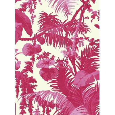 Tapete Pampas von House of Hackney - White/ Azalea Tapete Pampas von House of Hackney - White/ Azalea
