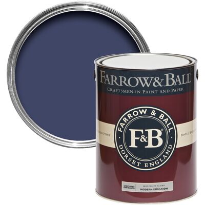 Farrow & Ball Modern Emulsion - 5l - Blue Maize CB11 Farrow & Ball Modern Emulsion - 5l - Blue Maize CB11