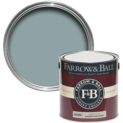 Farrow & Ball Modern Emulsion - 2,5l - Sardine CB8 Farrow & Ball Modern Emulsion - 2,5l - Sardine CB8