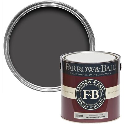 Farrow & Ball Modell CB10 Lakritze - Moderne Emulsionfarbe Farrow & Ball Modell CB10 Lakritze - Moderne Emulsionfarbe