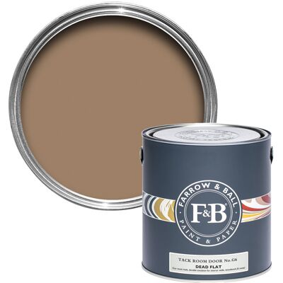 Farrow & Ball Dead Flat Archivton - 5l - Tack Room Door G6 Farrow & Ball Dead Flat Archivton - 5l - Tack Room Door G6