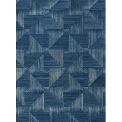 Thibaut Tapete Bali Weave - Navy Thibaut Tapete Bali Weave - Navy