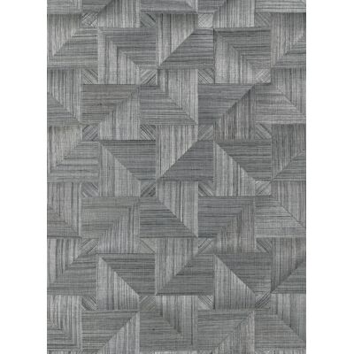 Thibaut Tapete Bali Weave - Black Thibaut Tapete Bali Weave - Black