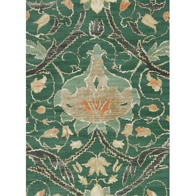 Morris & Co. Tapete Montreal - Forest/ Teal Morris & Co. Tapete Montreal - Forest/ Teal