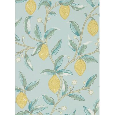 Zitronen Tapete Lemon Tree von Morris & Co. - Wedgwood Zitronen Tapete Lemon Tree von Morris & Co. - Wedgwood
