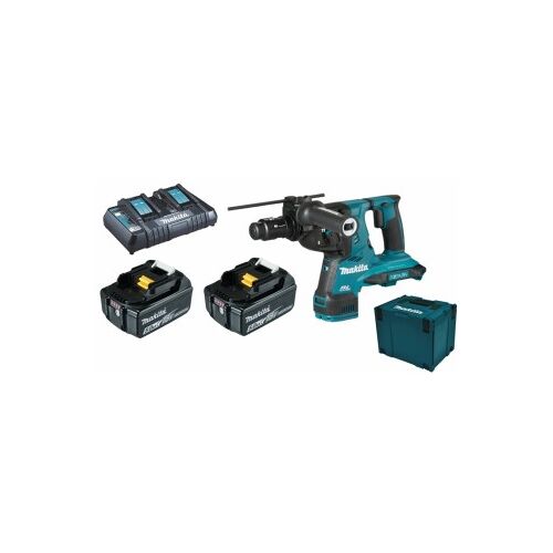 Makita DHR281RTJ 2x BL1850B 5Ah Akku + DC18RD