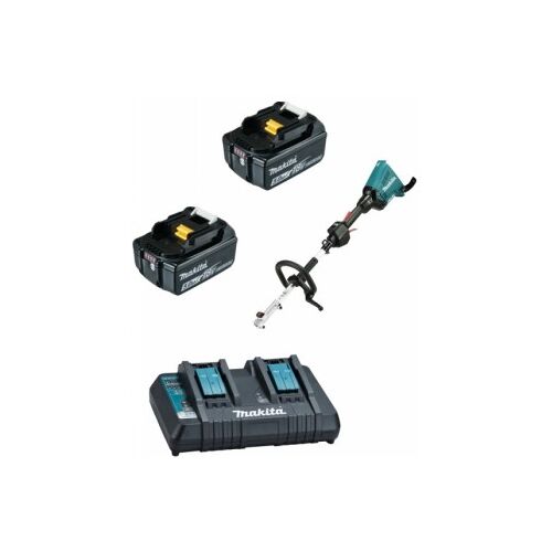 Makita DUX60PT2 2x 5Ah Akku + 2-fach Ladegerät