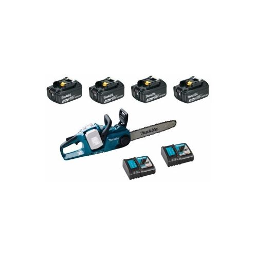 Makita DUC353Z + 4x 3Ah Akku + 2x DC18RC