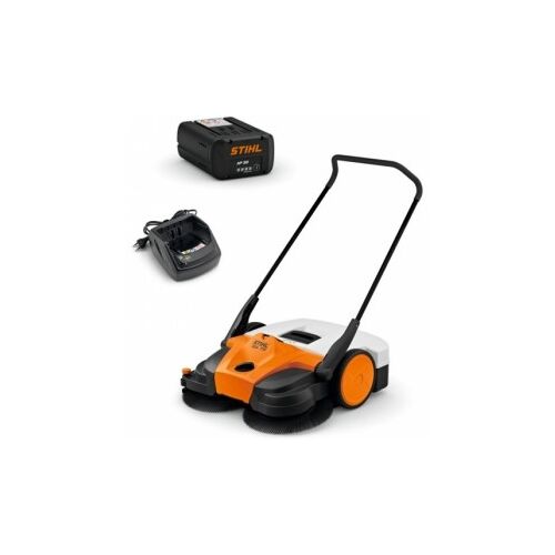 STIHL KGA 770 Kehrgerät, Modellpflege mit Akku AP 30 und Ladegerät AL 101