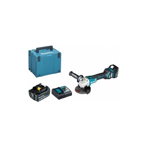 Makita DGA504RTJ 2x 5Ah Akku + Ladegerät