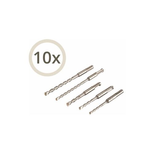 Makita 10x B-54710 HM Bohrer-Set 5-tlg. SDS-plus
