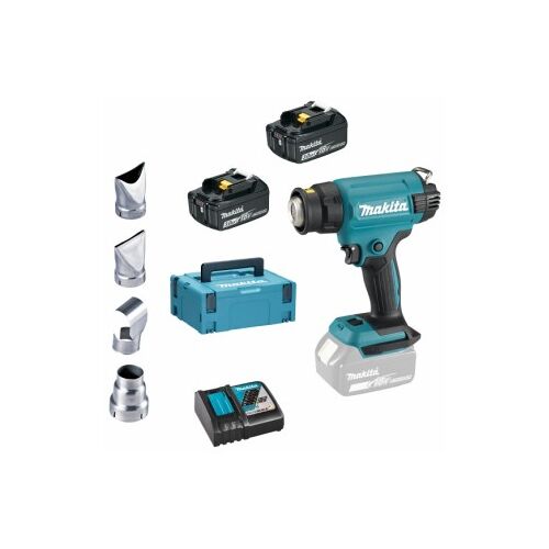 Makita DHG181RFJ 2x 3Ah Akku + Ladegerät im MAKPAC