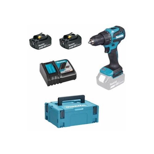 Makita DHP490RFJ 2x 3Ah Akku + Ladegerät