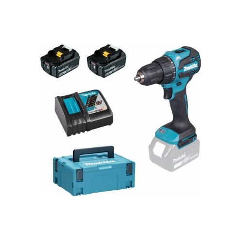 Makita DHP490RGJ 2x 6Ah Akku + Ladegerät